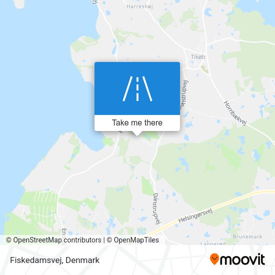 Fiskedamsvej map