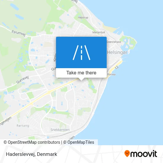 Haderslevvej map