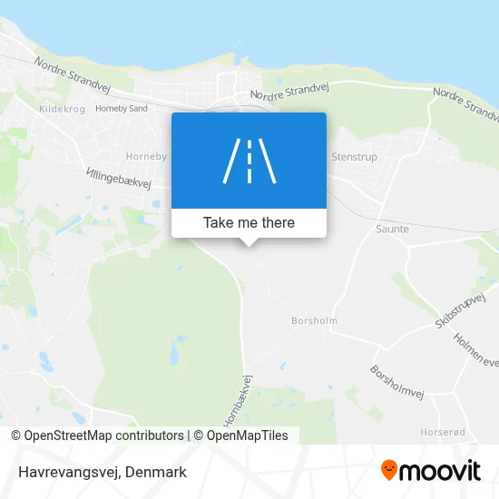 Havrevangsvej map