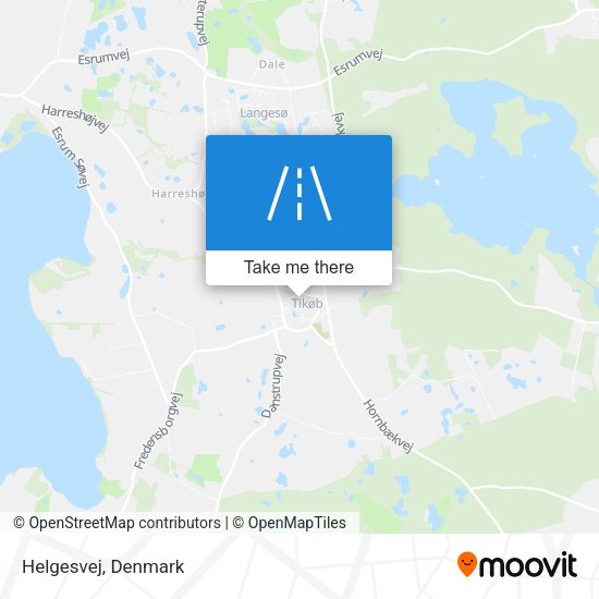 Helgesvej map