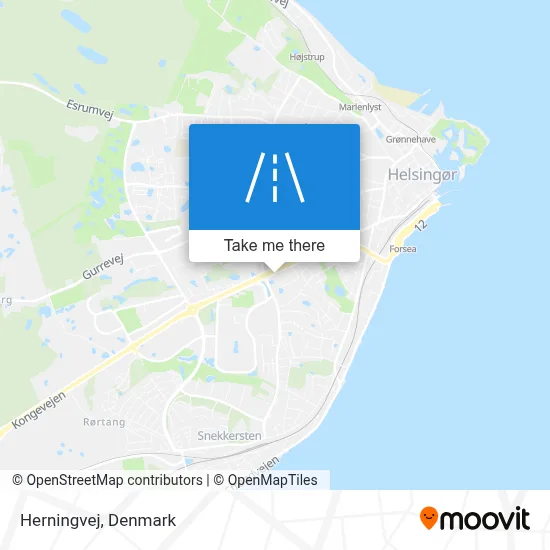 Herningvej map