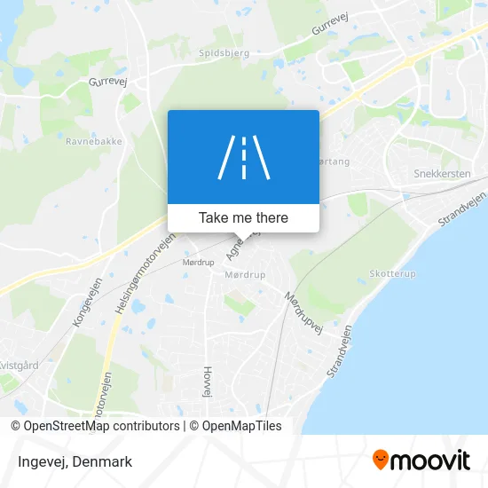 Ingevej map