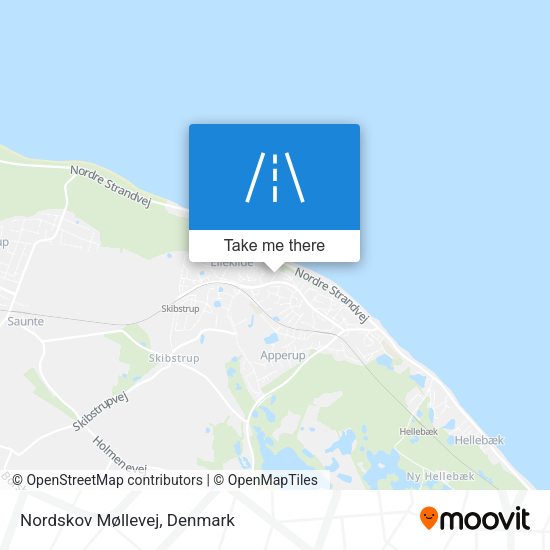 Nordskov Møllevej map