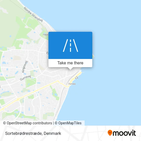 Sortebrødrestræde map