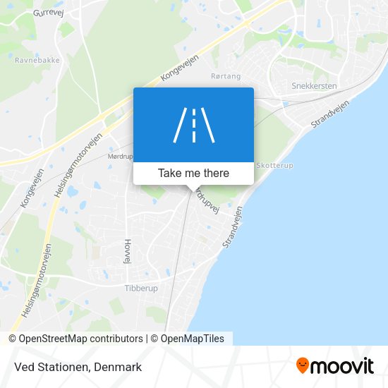 Ved Stationen map