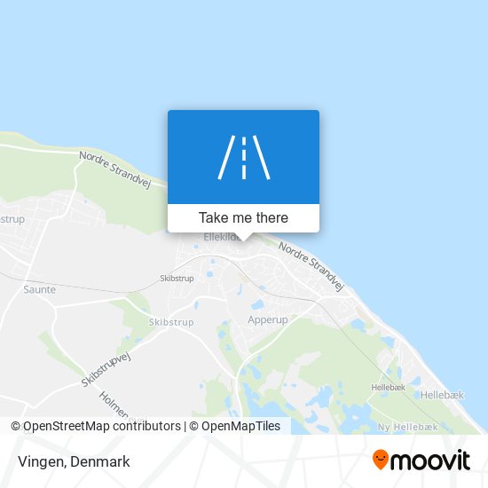 Vingen map