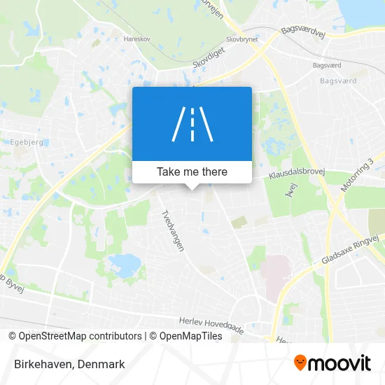 Birkehaven map
