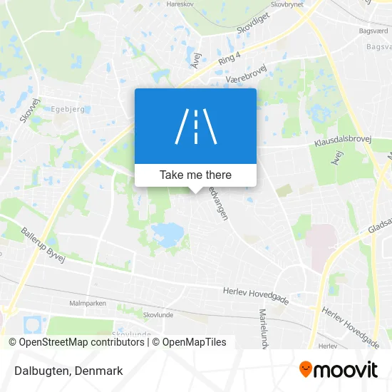 Dalbugten map