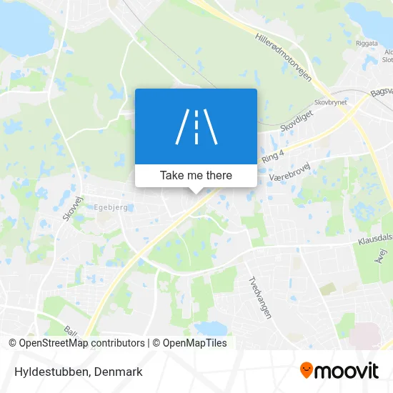 Hyldestubben map