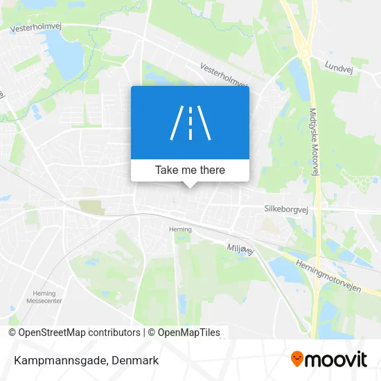 Kampmannsgade map