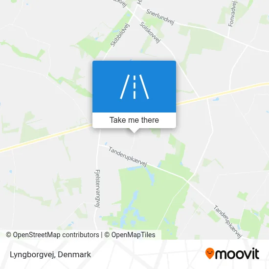 Lyngborgvej map