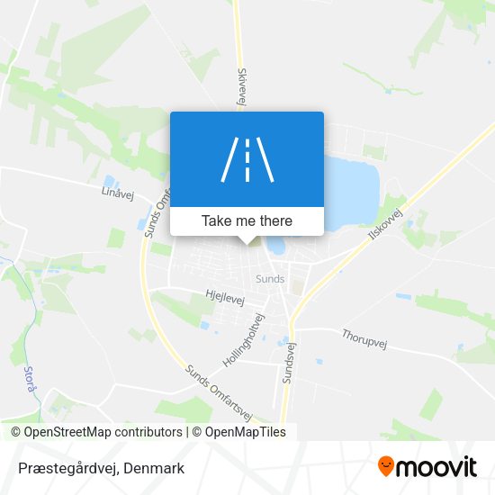 Præstegårdvej map