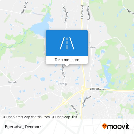 Egerødvej map