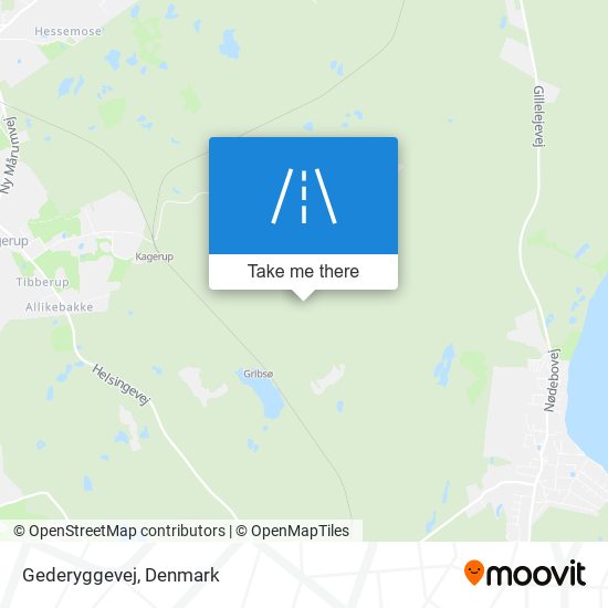 Gederyggevej map