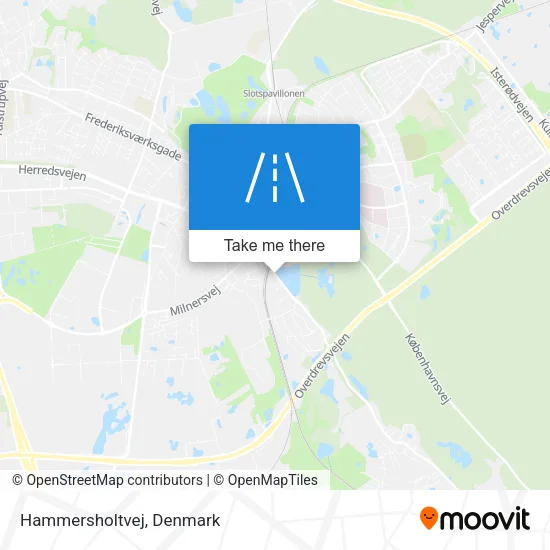 Hammersholtvej map