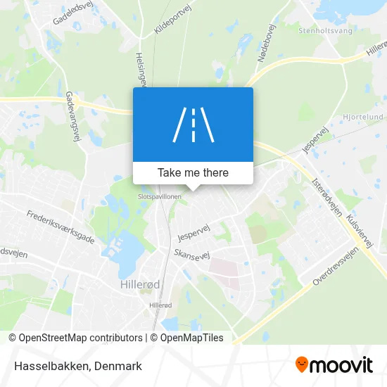 Hasselbakken map