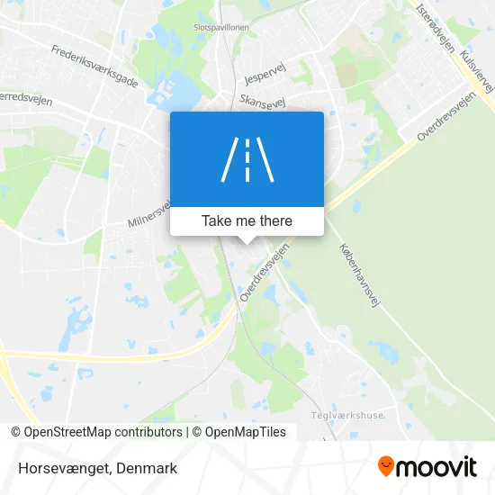 Horsevænget map