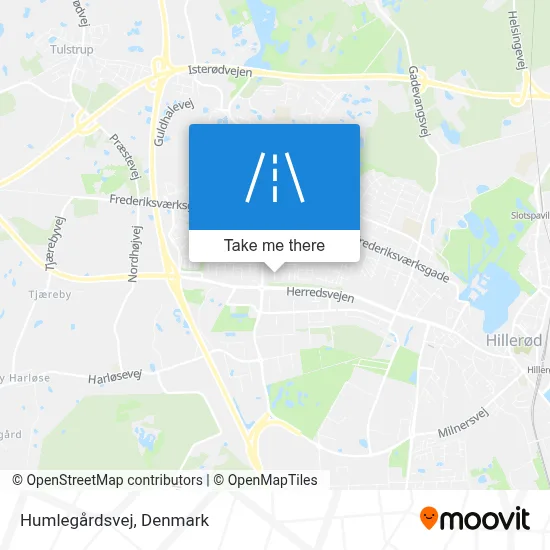 Humlegårdsvej map