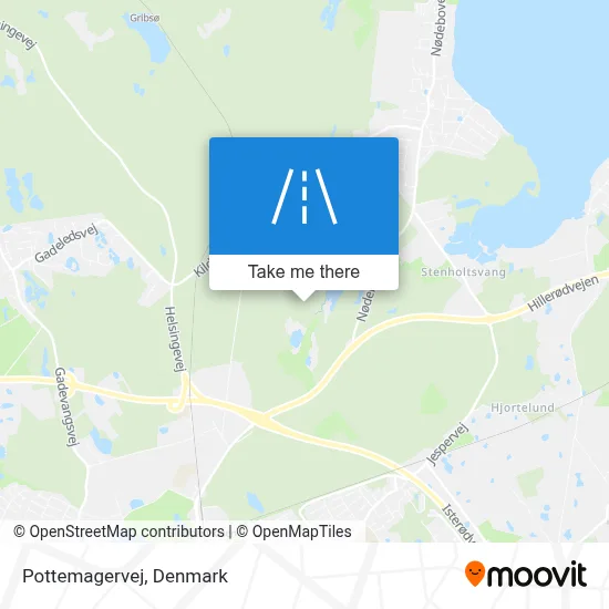 Pottemagervej map