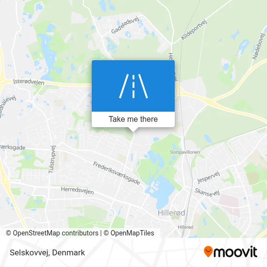 Selskovvej map