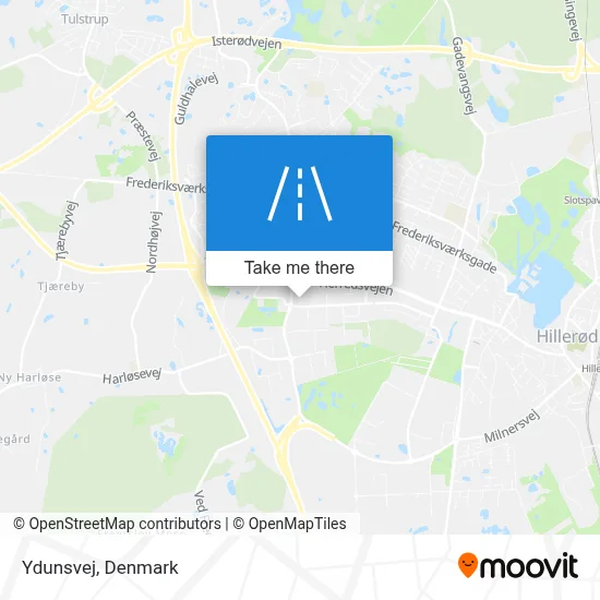 Ydunsvej map
