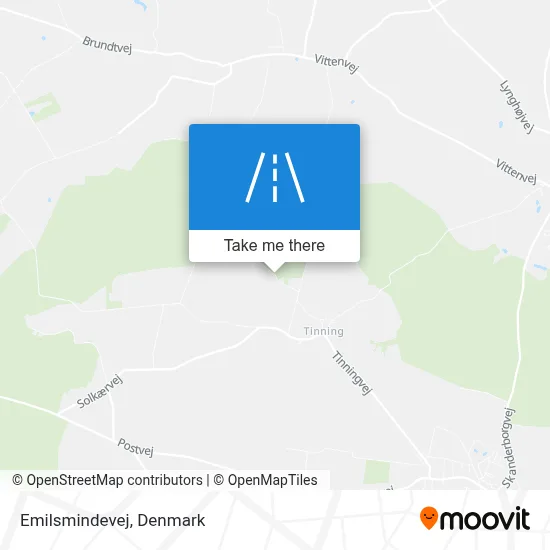 Emilsmindevej map