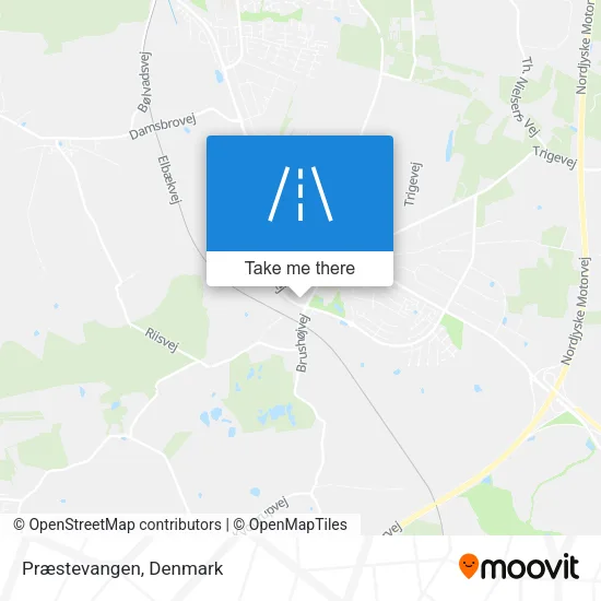 Præstevangen map