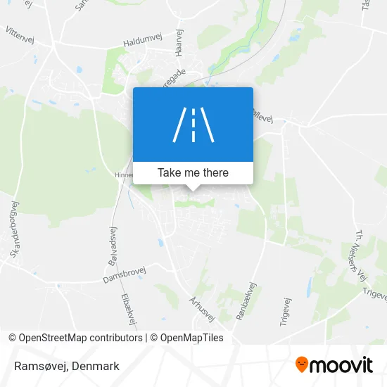 Ramsøvej map
