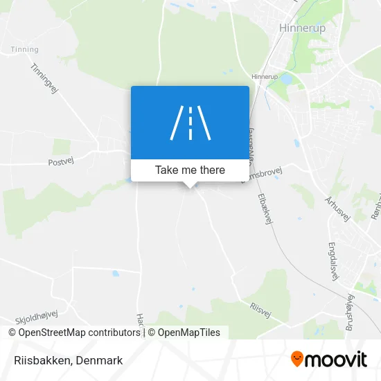 Riisbakken map