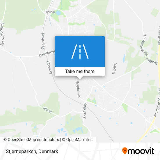 Stjerneparken map