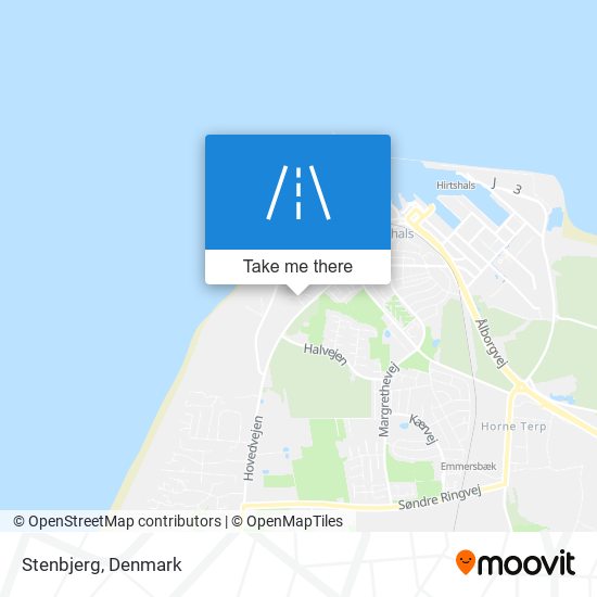 Stenbjerg map