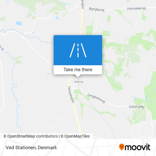 Ved Stationen map