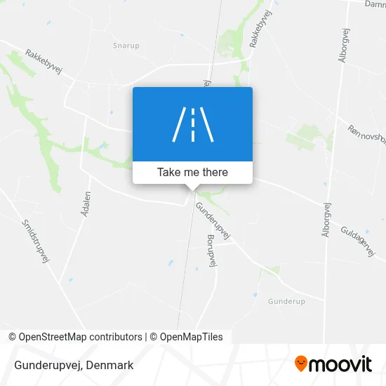 Gunderupvej map