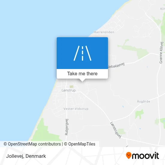 Jollevej map