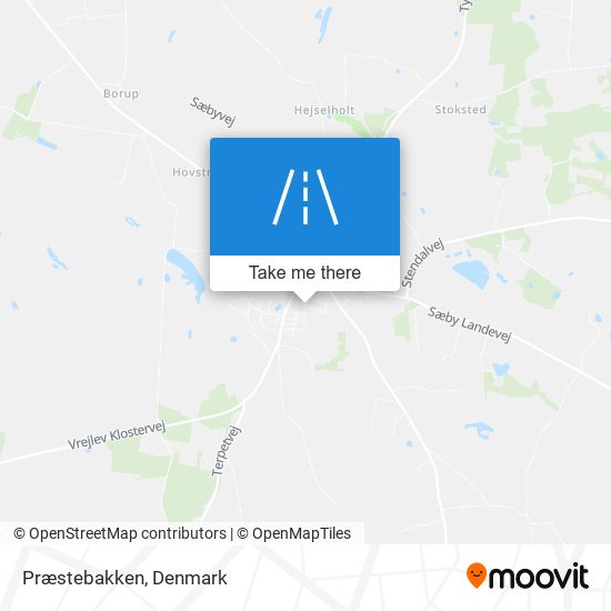 Præstebakken map