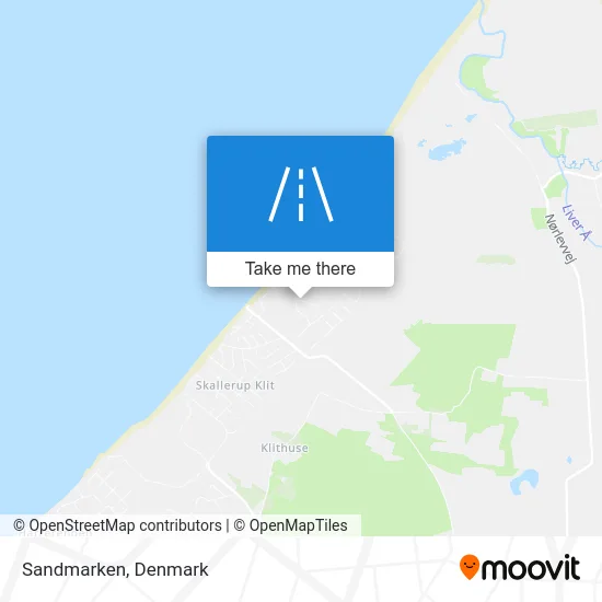 Sandmarken map