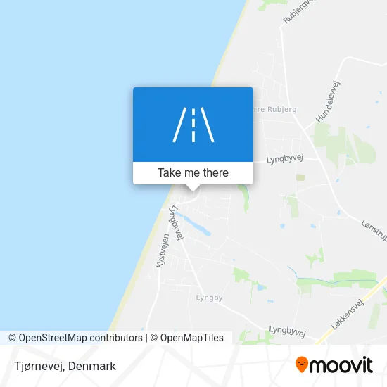 Tjørnevej map