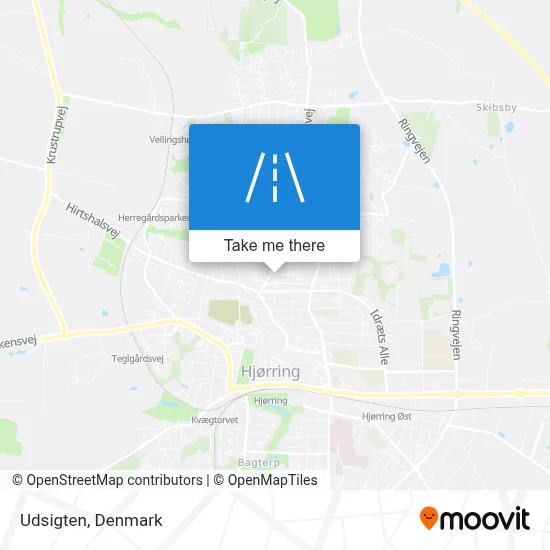 Udsigten map
