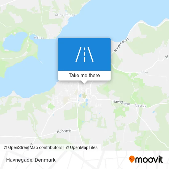 Havnegade map
