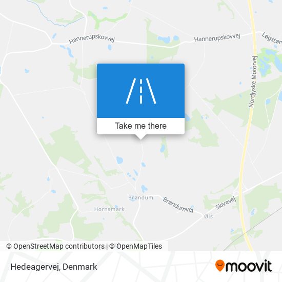 Hedeagervej map