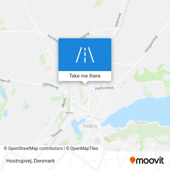 Hostrupvej map