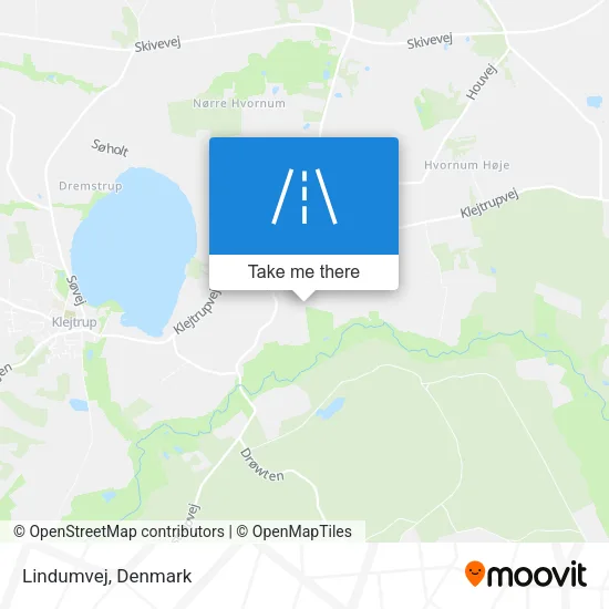 Lindumvej map
