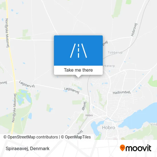 Spiraeavej map