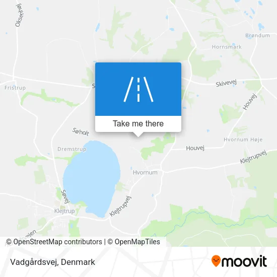 Vadgårdsvej map
