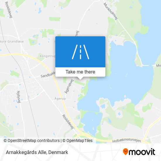 Arnakkegårds Alle map