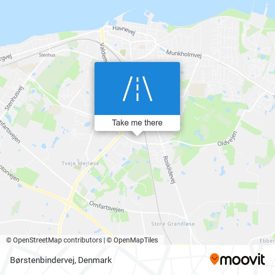 Børstenbindervej map