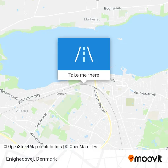 Enighedsvej map