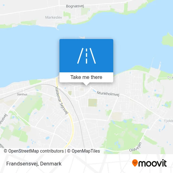 Frandsensvej map