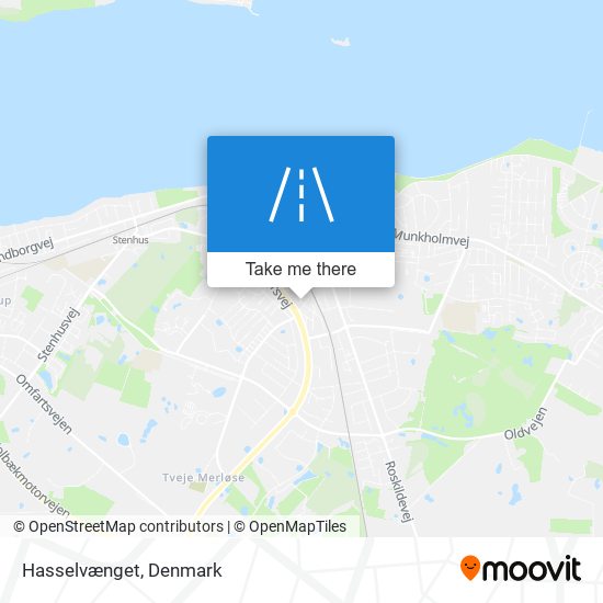 Hasselvænget map