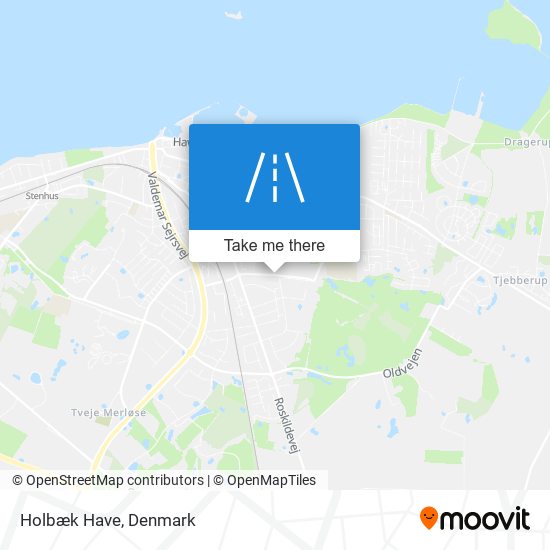 Holbæk Have map